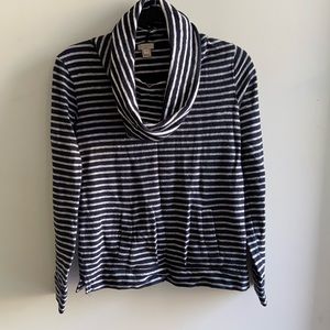 Jcrew funnel neck pullover, size XS